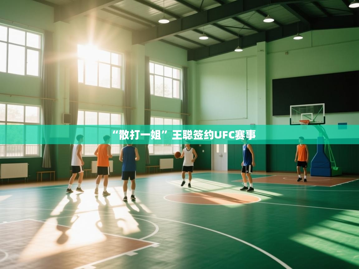 “散打一姐”王聪签约UFC赛事
